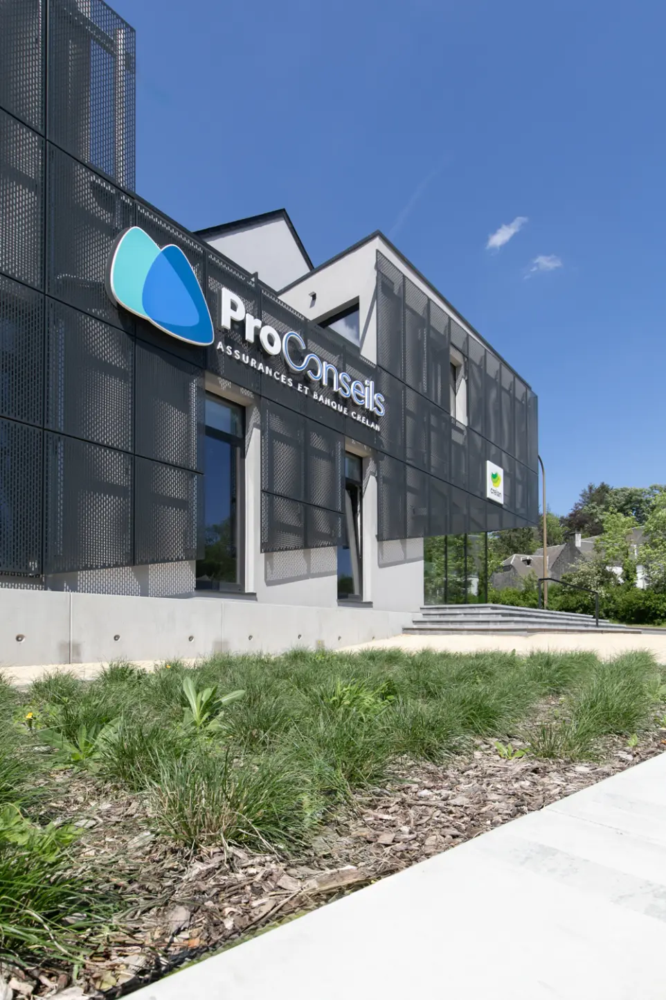 Construction banque et de logements sur la commune de Durbuy - Collaboration avec le Bureau Ter-A 