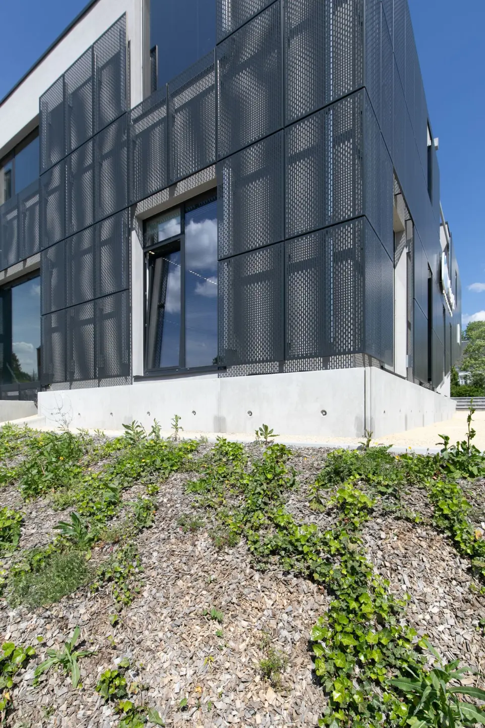 Construction banque et de logements sur la commune de Durbuy - Collaboration avec le Bureau Ter-A Construction banque et de logements sur la commune de Durbuy - Collaboration avec le Bureau Ter-A 