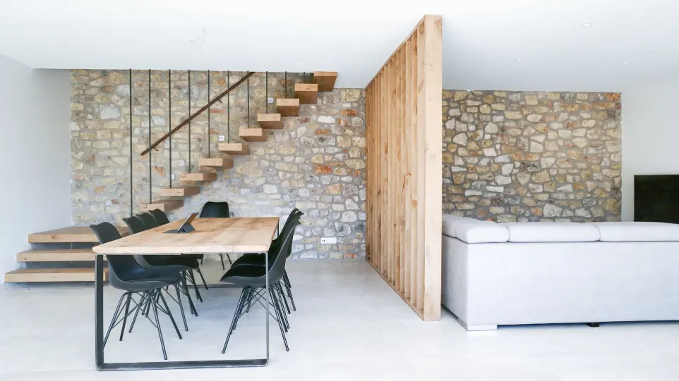 Transformation d&#39;une habitation en maison de vacances