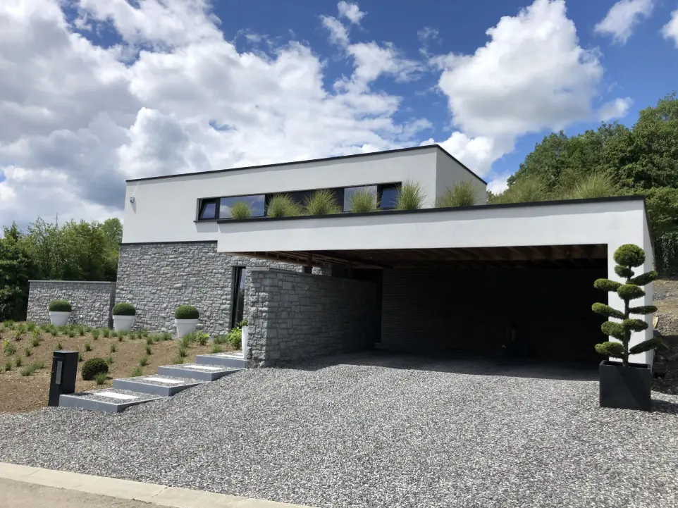 Construction d&#39;une habitation unifamiliale sur la commune de Somme-Leuze